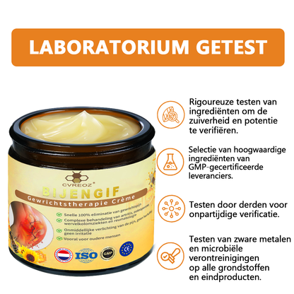 Cvreoz™ Bijengif Gewrichtstherapie Crème ( ✨ Bijzonder voor ouderen, aanbevolen door EULAR ✨ )